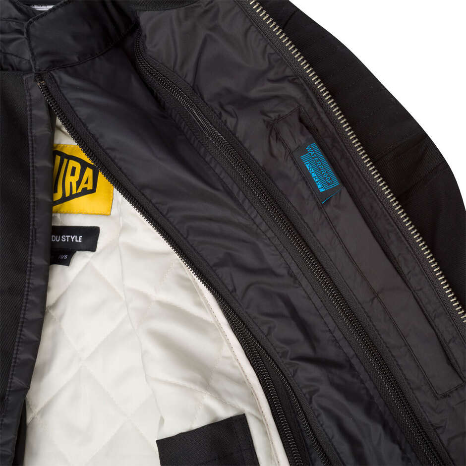 Veste de moto noire pour femme SEGURA LADY JILLY