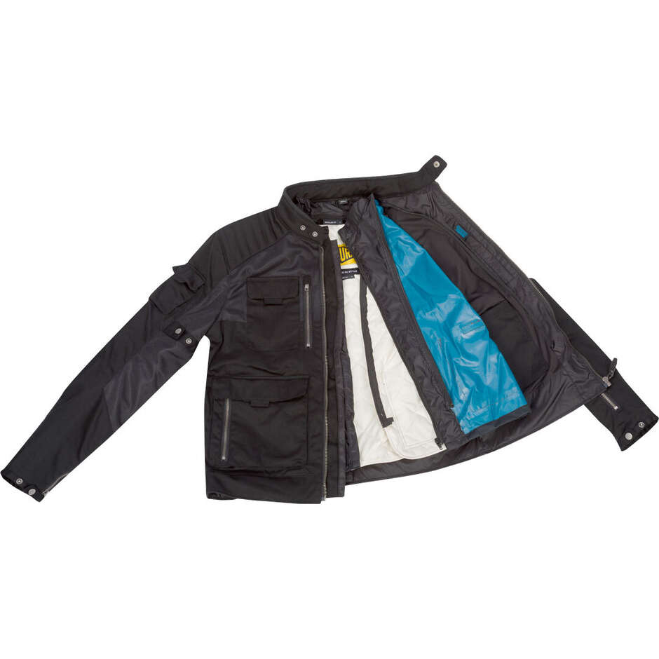 Veste de moto noire SEGURA TREVOR