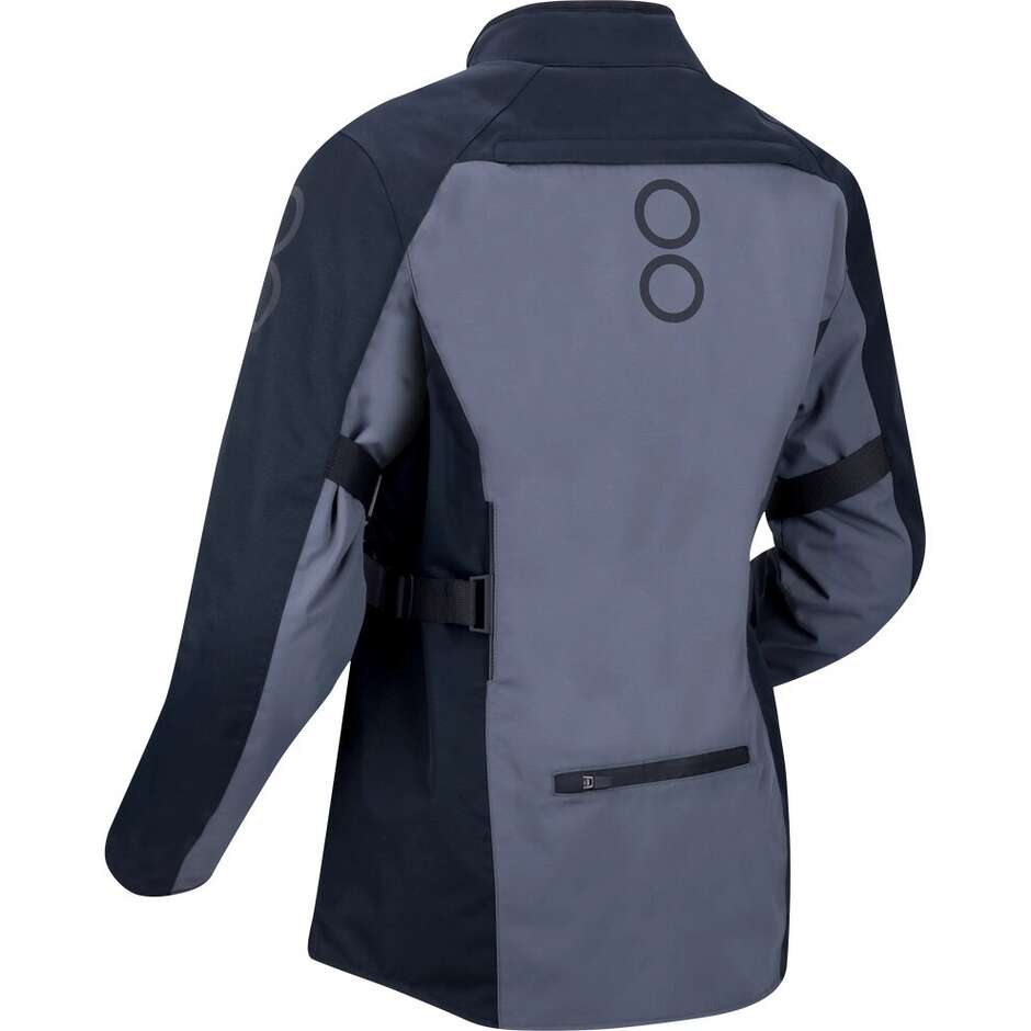 Veste de moto pour femme BERING LADY OXYGEN Noir/Gris