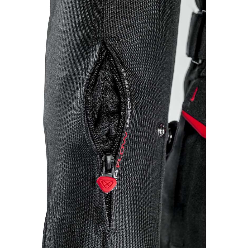 Veste de moto pour femme en tissu Ixon Crosstour Lady noir