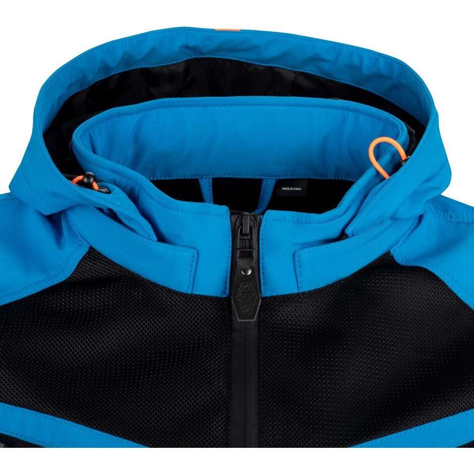 Veste de moto Segura NATCHO VENTED bleu orange