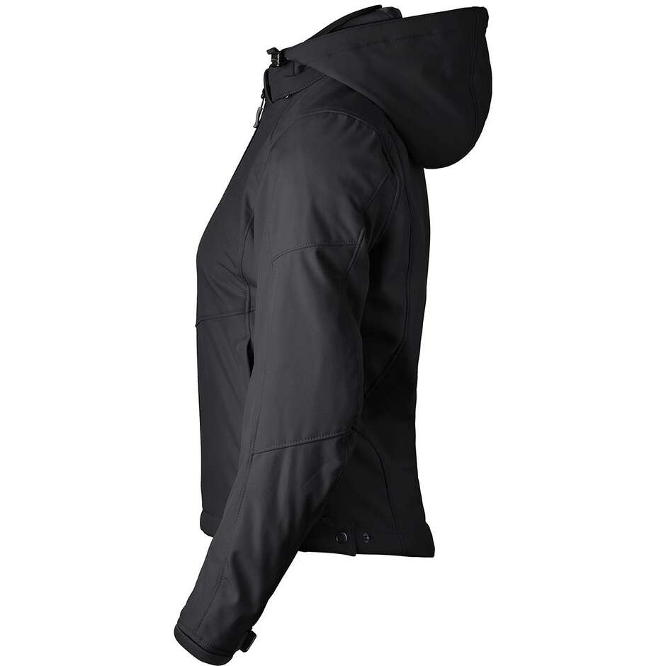 Veste de moto softshell GMS Falcon Neo WP Lady noire