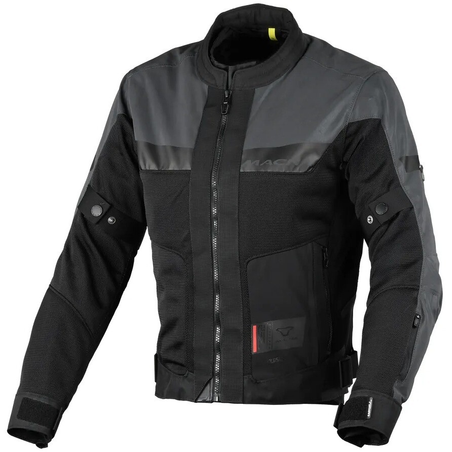 Veste de moto Softshell Macna Empire 2.0 pour femme, œil de nuit noir