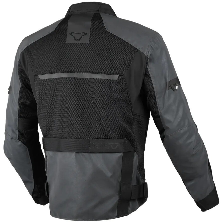 Veste de moto Softshell Macna Empire 2.0 pour femme, œil de nuit noir