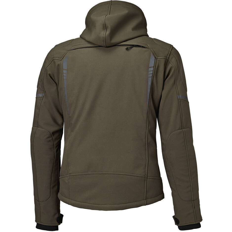 Veste de moto softshell vert militaire Held Curb