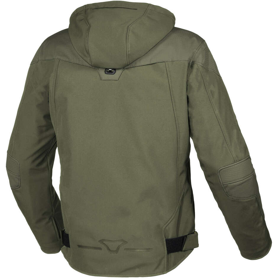 Veste de moto verte Macna Territor