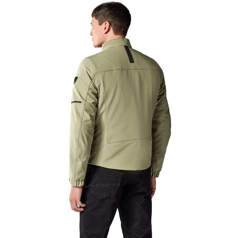 Veste de moto verte Rev'it Shade 2 H2O