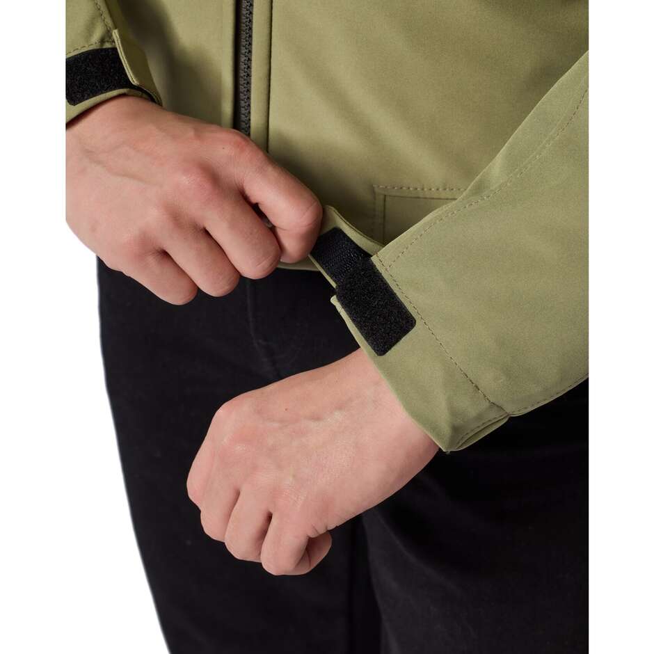Veste de moto verte Rev'it Shade 2 H2O