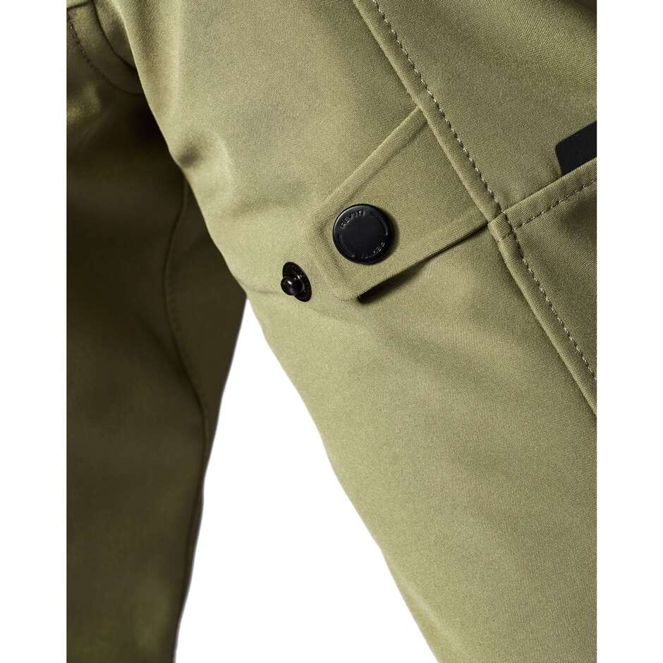 Veste de moto verte Rev'it Shade 2 H2O