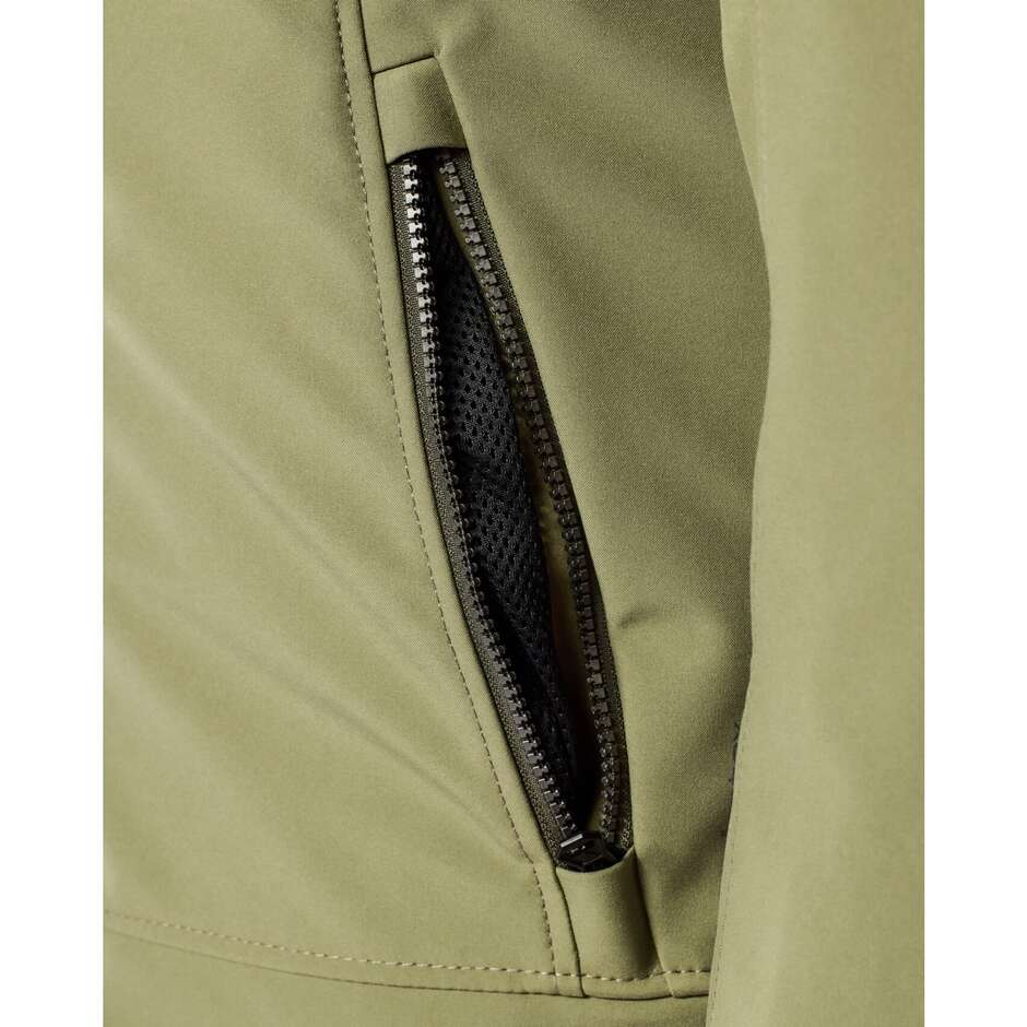 Veste de moto verte Rev'it Shade 2 H2O