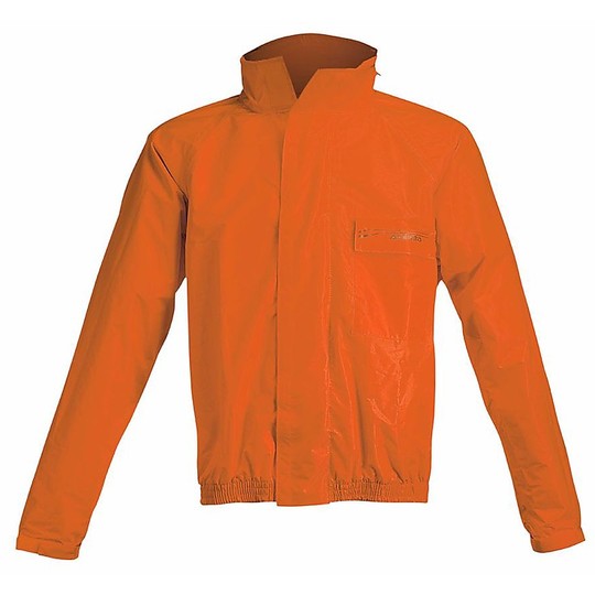 Veste de Pluie Divisible Jaune Fluo Acerbis Rain Suit Logo Orange
