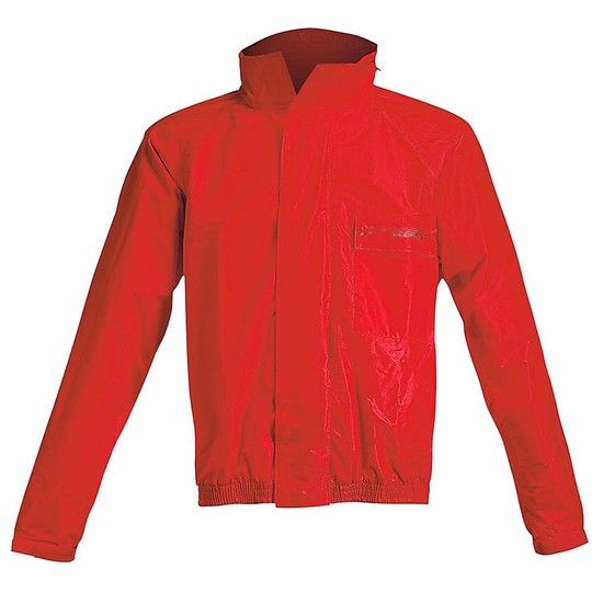 Veste de Pluie Divisible Jaune Fluo Acerbis Rain Suit Logo Rouge
