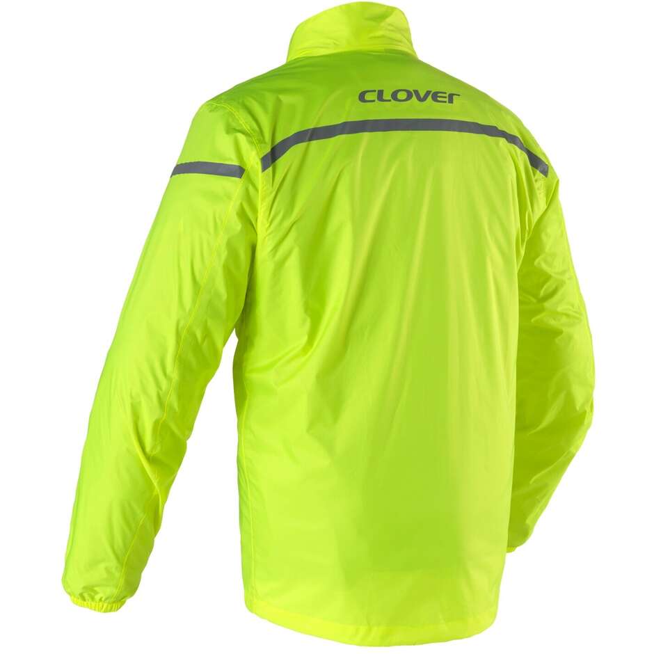 Clover RAINBLASTER WP Motorrad-Regenjacke Gelb