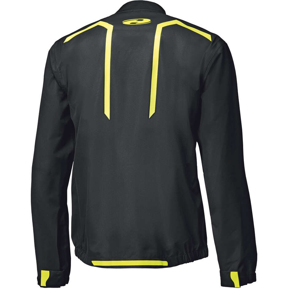 Veste de pluie moto Held Rainstorm Top noir jaune fluo