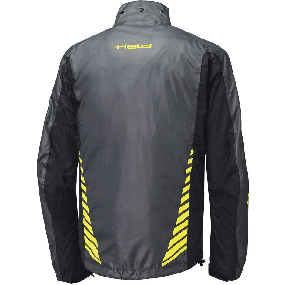 Veste de pluie moto Held Wet Tour 2 Top Anthracite