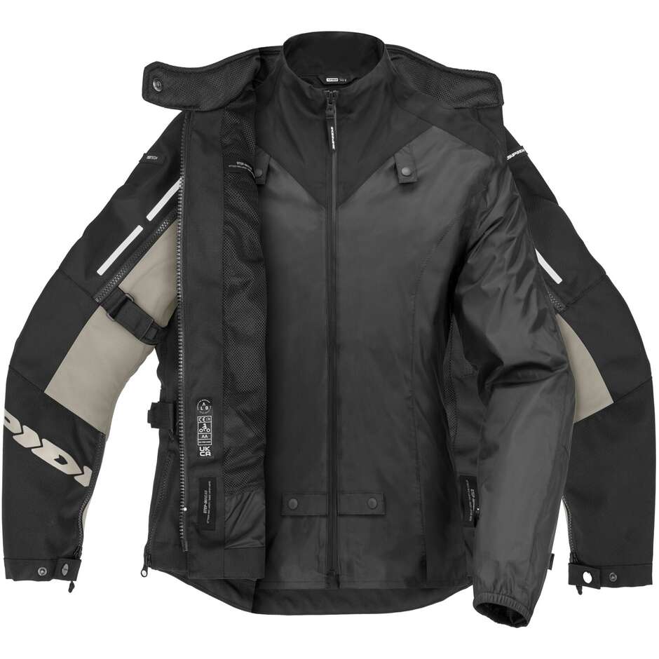Veste de pluie Spidi RAIN CHEST Inside Out LADY noire