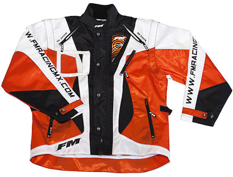 Veste Enduro Moto Cross Technical Fm Racing Orange Ktm Vente en