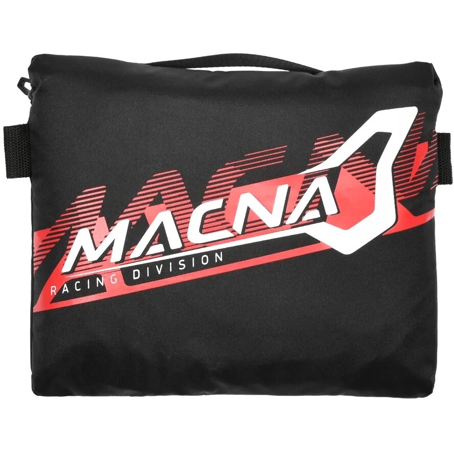 Veste imperméable Macna Rainossi noire/rouge