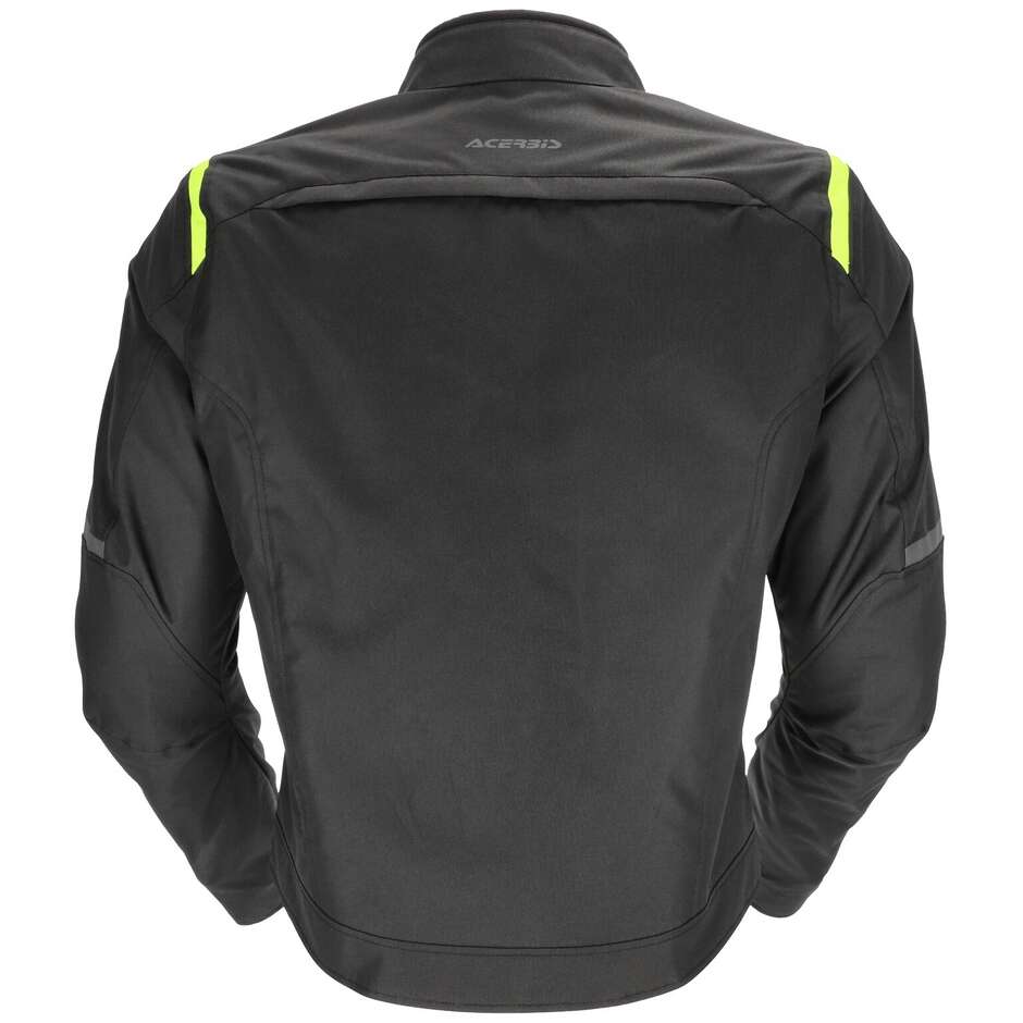 Veste moto Acerbis CE-MAT 2.0 Noir Jaune