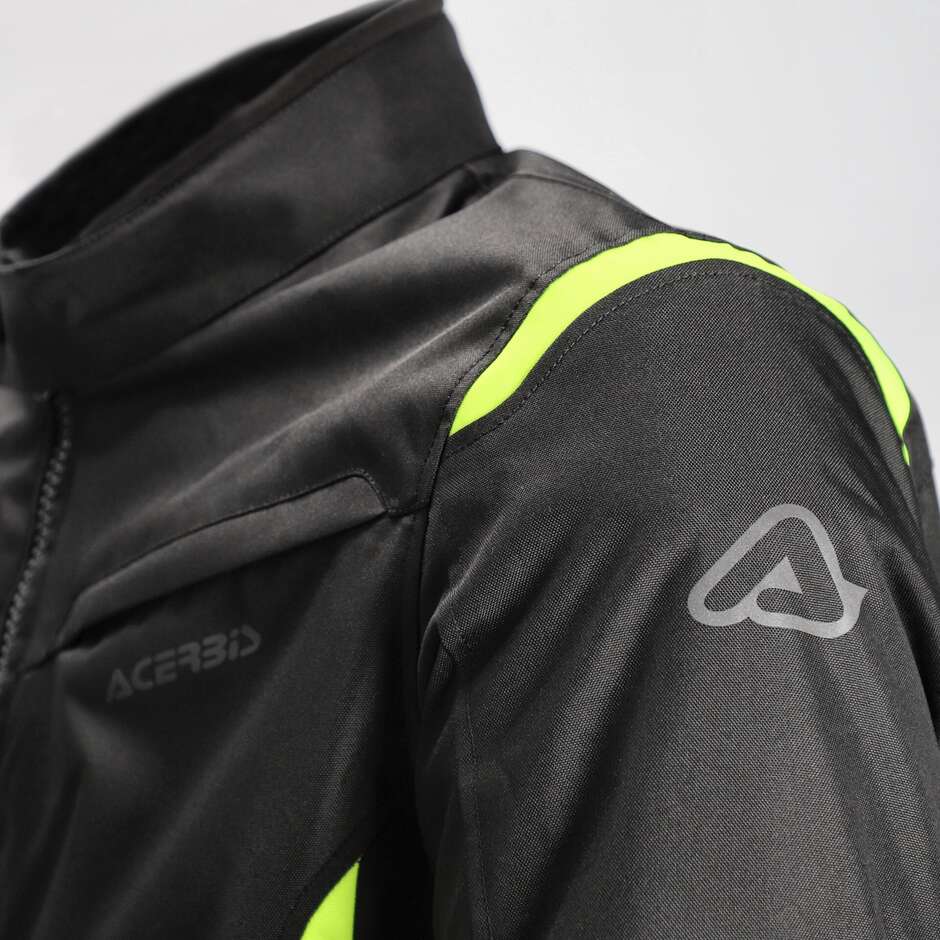 Veste moto Acerbis CE-MAT 2.0 Noir Jaune
