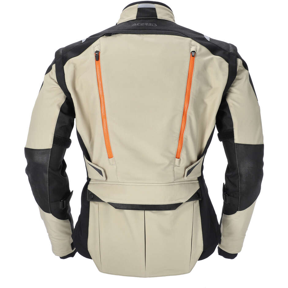 Veste moto Acerbis RALLY PRO Beige Noir