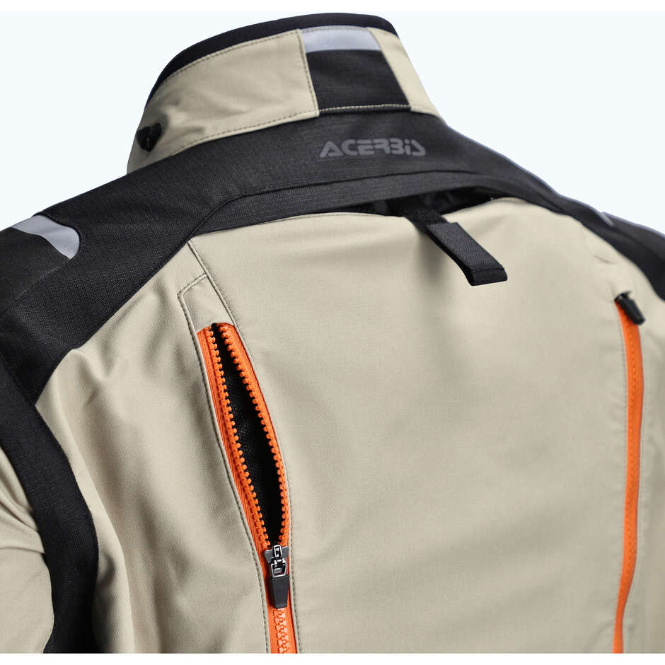 Veste moto Acerbis RALLY PRO Beige Noir