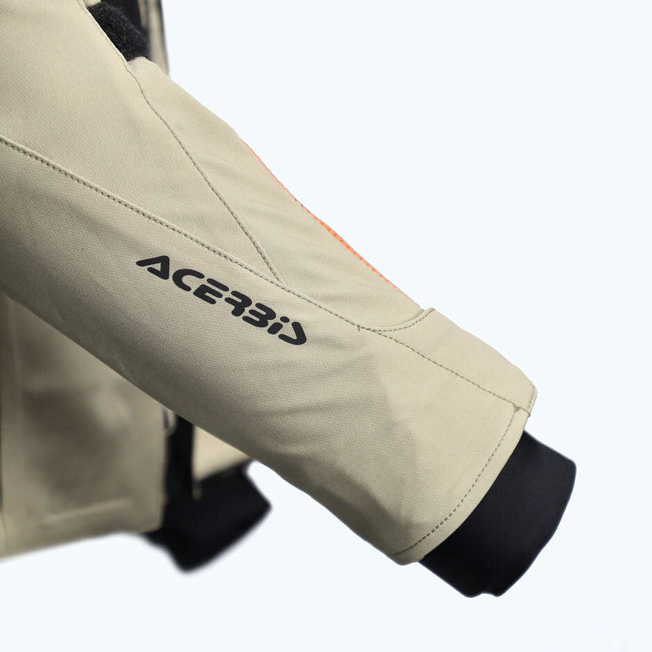 Veste moto Acerbis RALLY PRO Beige Noir