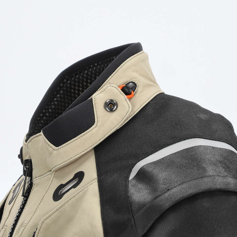 Veste moto Acerbis RALLY PRO Beige Noir