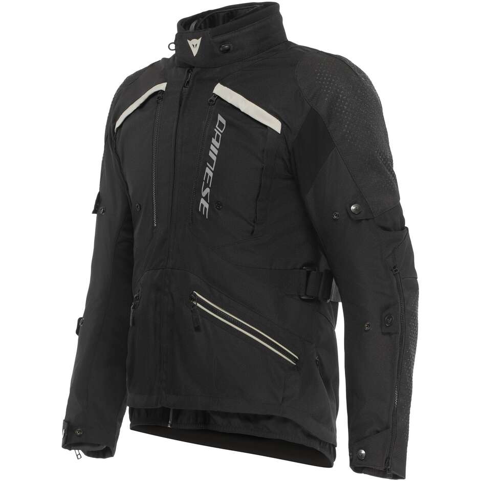 Giubbotto Moto Touring Dainese GULLFOSS D-DRY Nero Nero Tidail Foam