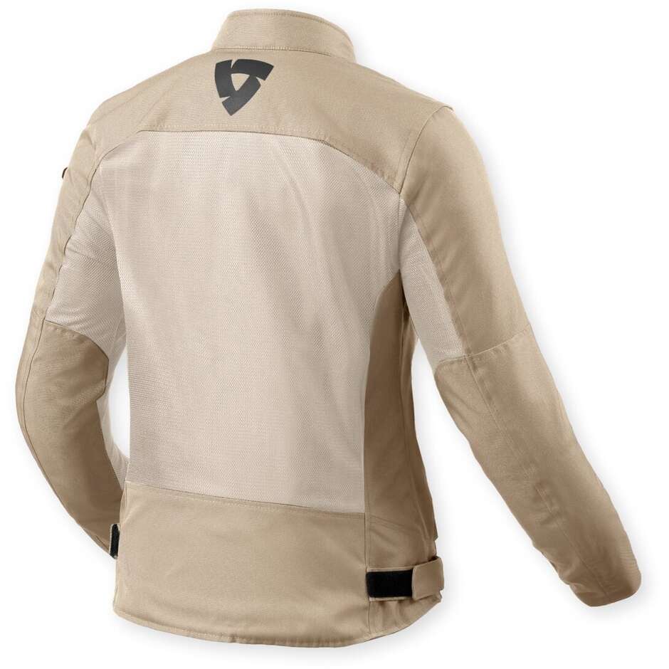 Veste moto d'été perforée pour femme Rev'it ECLIPSE 2 LADIES Sand