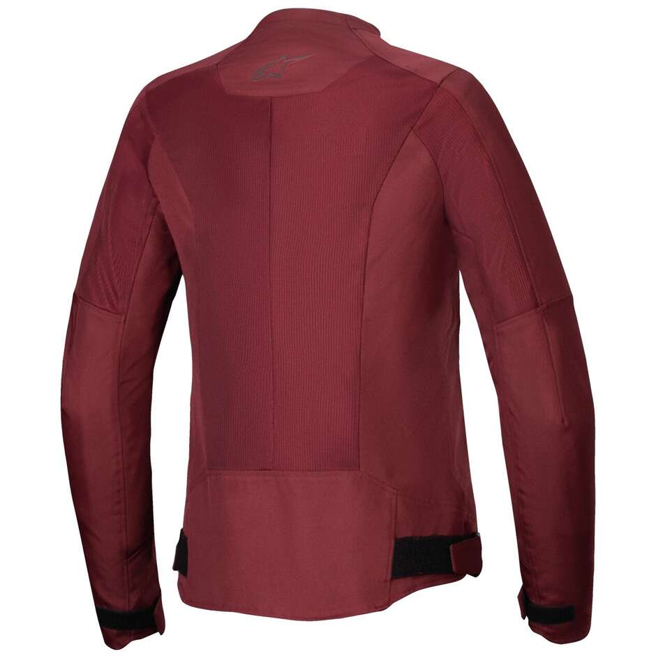 Veste moto d'été pour femme Alpinestars STELLA C-1 AIR Bordeaux