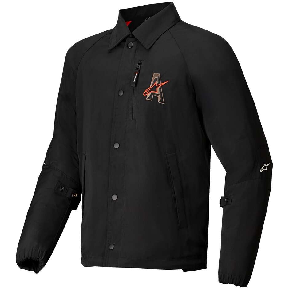 Veste moto en tissu Alpinestars REVVED WR Noir