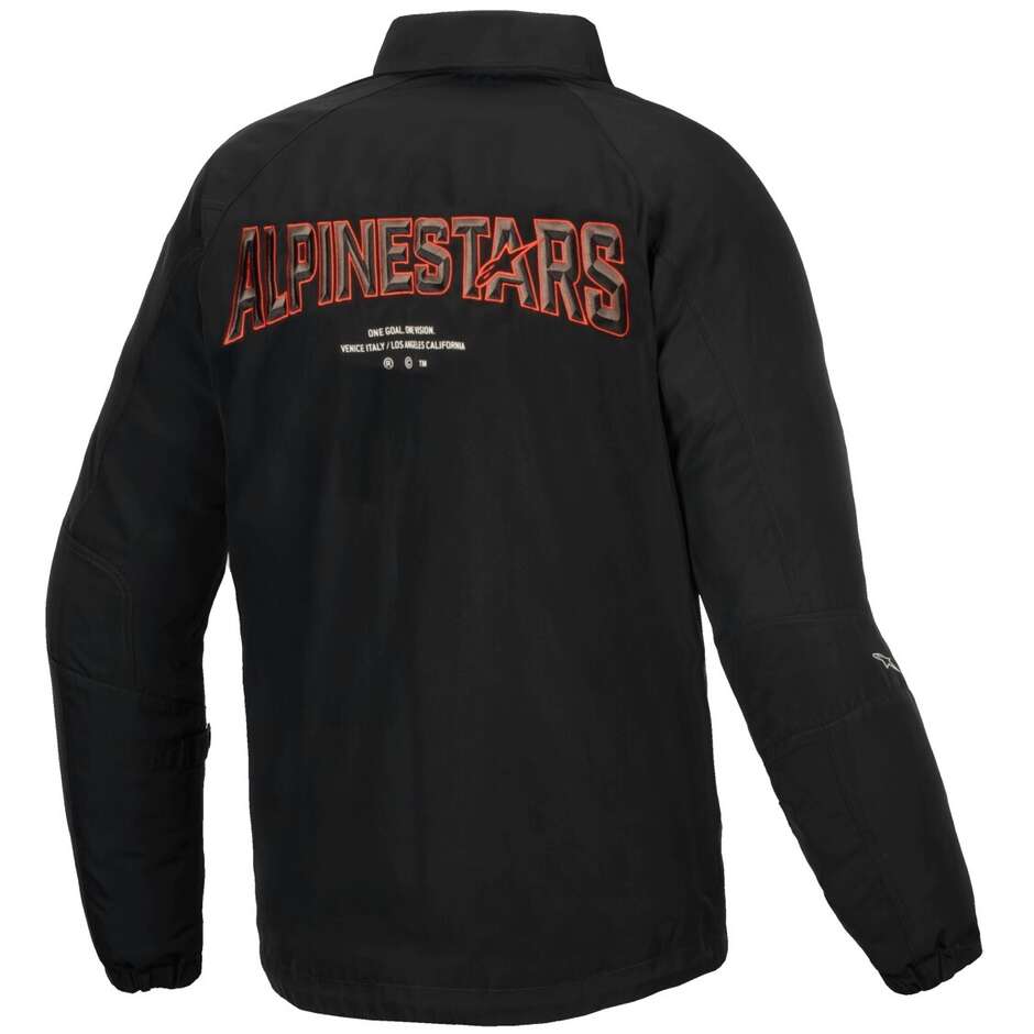 Veste moto en tissu Alpinestars REVVED WR Noir