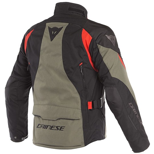 Veste moto en tissu Dainese GORE-TEX DOLOMITI GORE-TEX Noir Vert