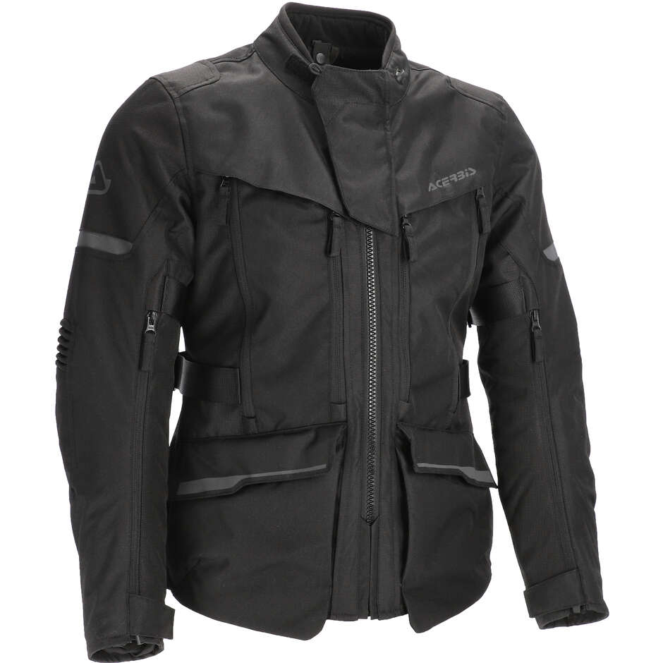 Veste moto femme Acerbis CE X-ROVER noire