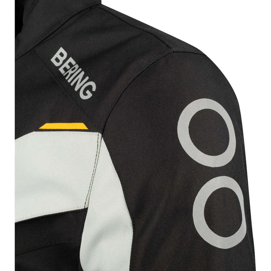 Veste moto femme Bering LADY ZEPHYR noir gris jaune