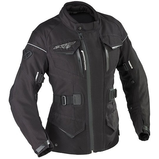 Veste Moto Femme Ixon Nevada Hp Noir 3 Couches