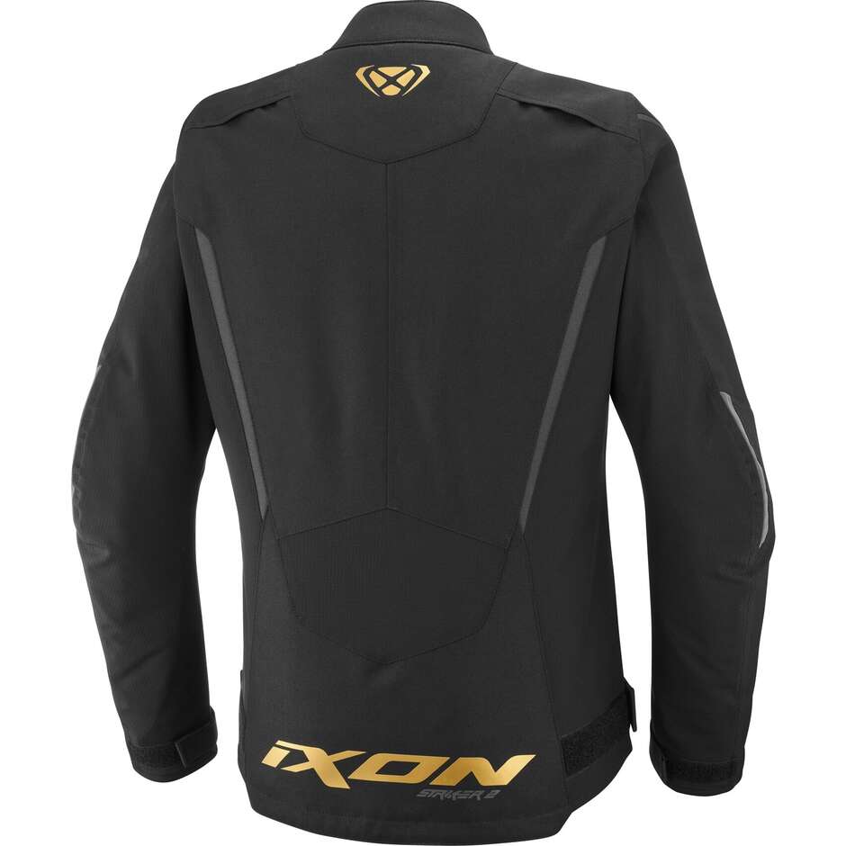 Veste moto femme Ixon STRIKER 2 LADY Noir Or