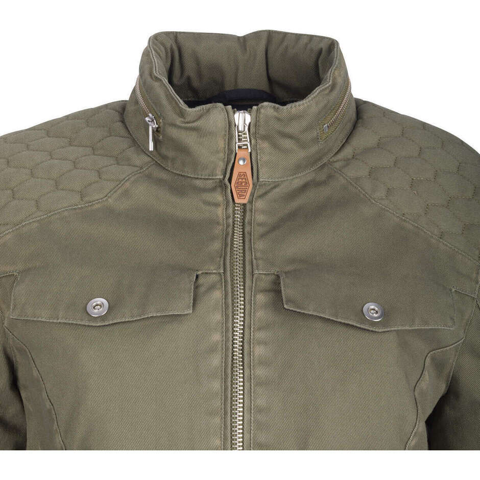 Veste moto femme Segura LADY BAHIA kaki