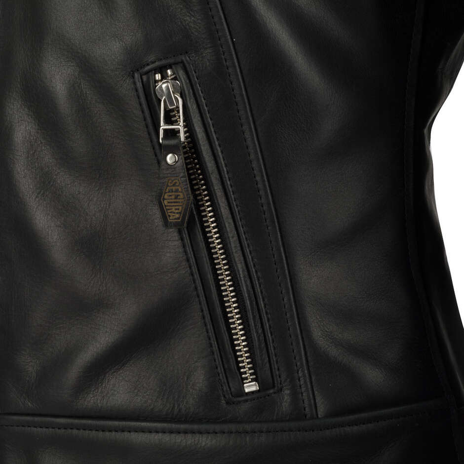 Veste moto femme Segura LADY CURTIS noire