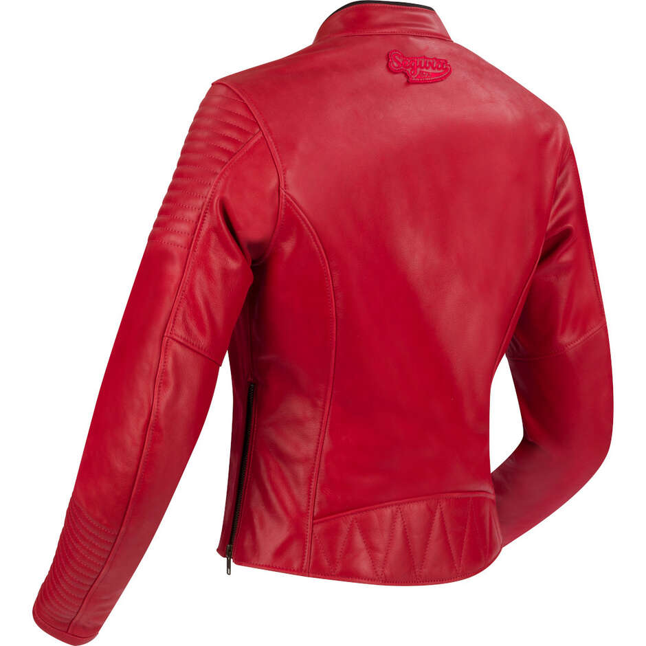 Veste moto femme Segura LADY CURVE rouge