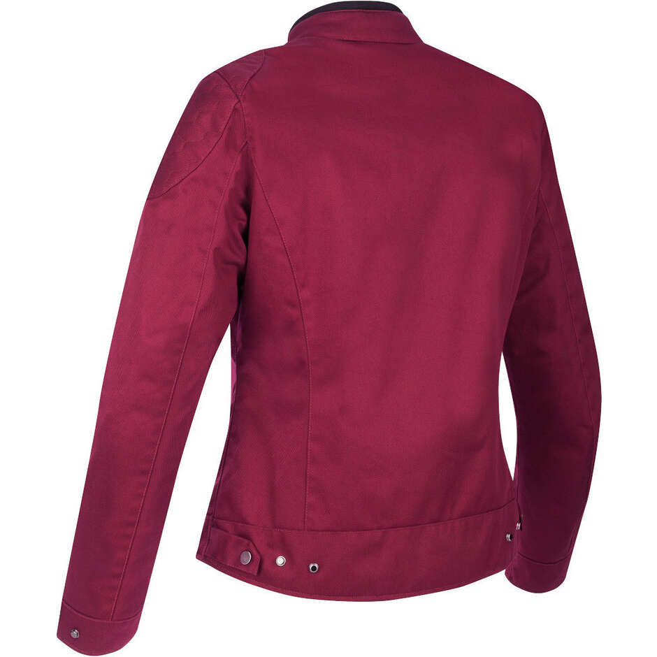Veste moto femme Segura LADY TINA Bordeaux