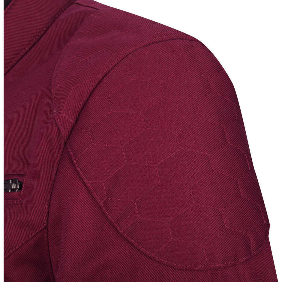 Veste moto femme Segura LADY TINA Bordeaux