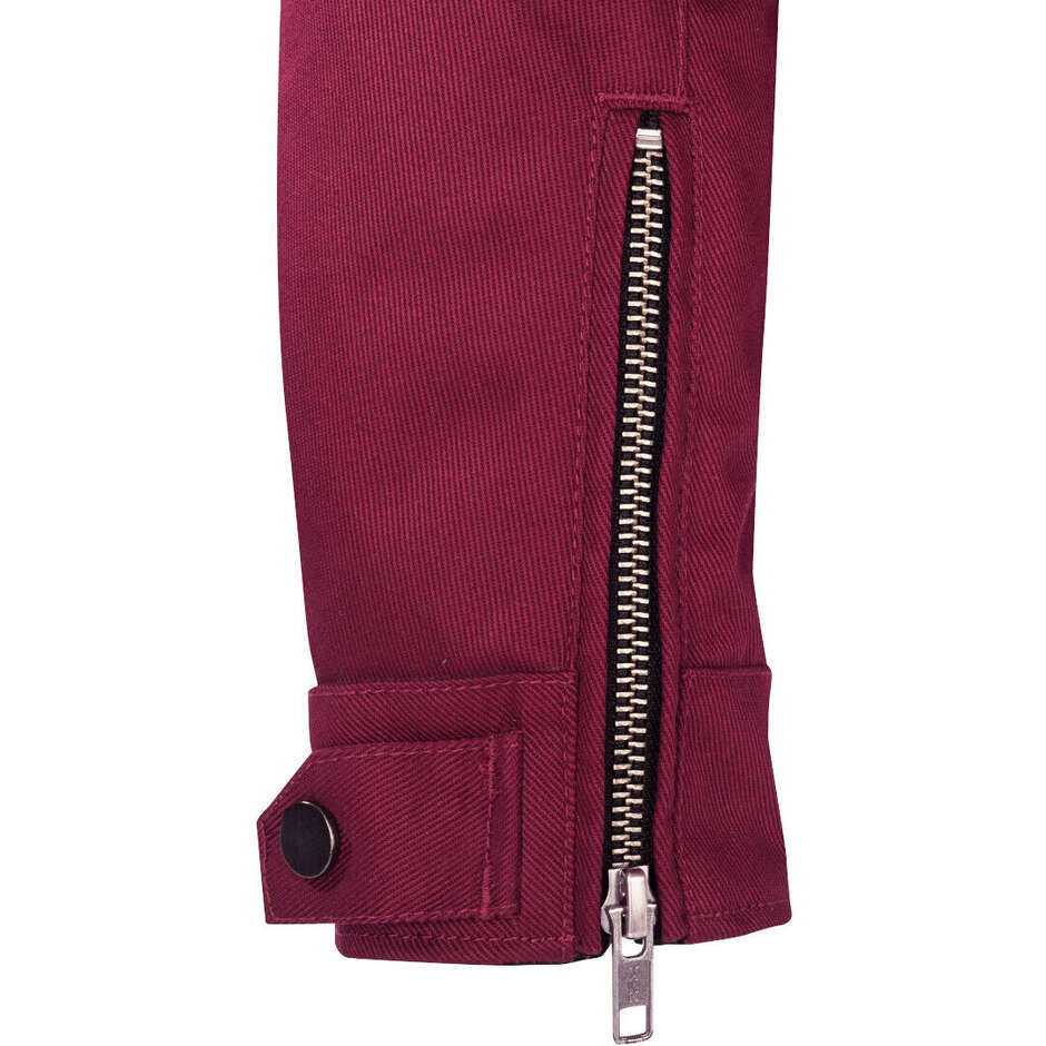 Veste moto femme Segura LADY TINA Bordeaux