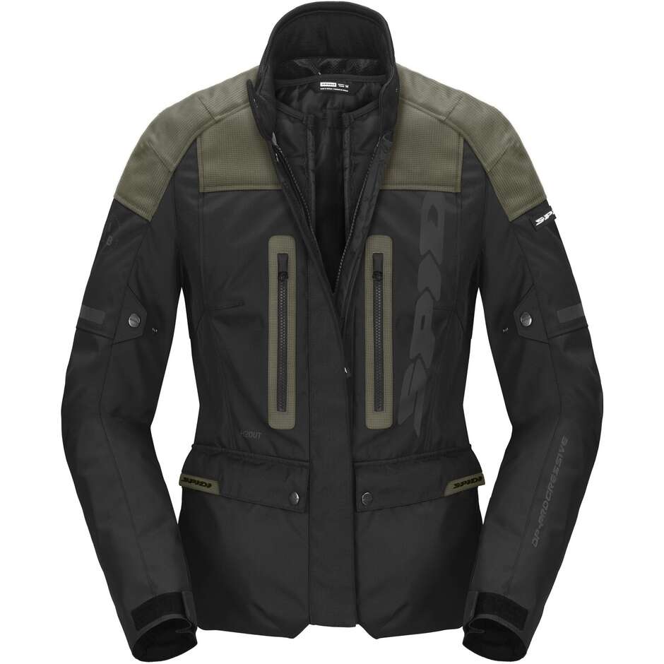 Veste moto femme Spidi TRAVELER 3 EVO LADY Militaire