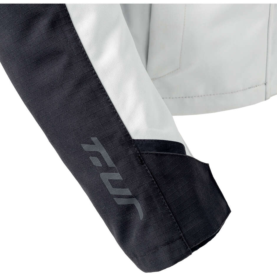 Veste moto laminée femme T-UR T8144W OVERCAST HYDROSCUD LADY Ice Black