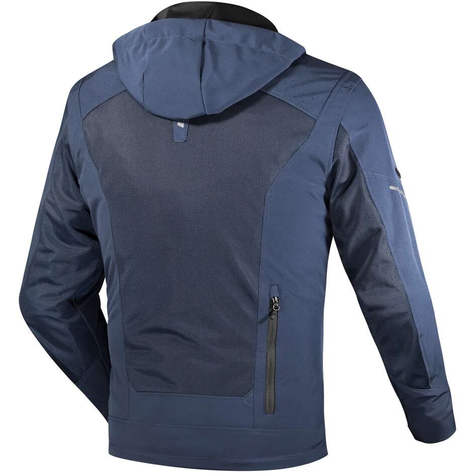 Veste moto LS2 BOLTON AIR MAN bleu foncé