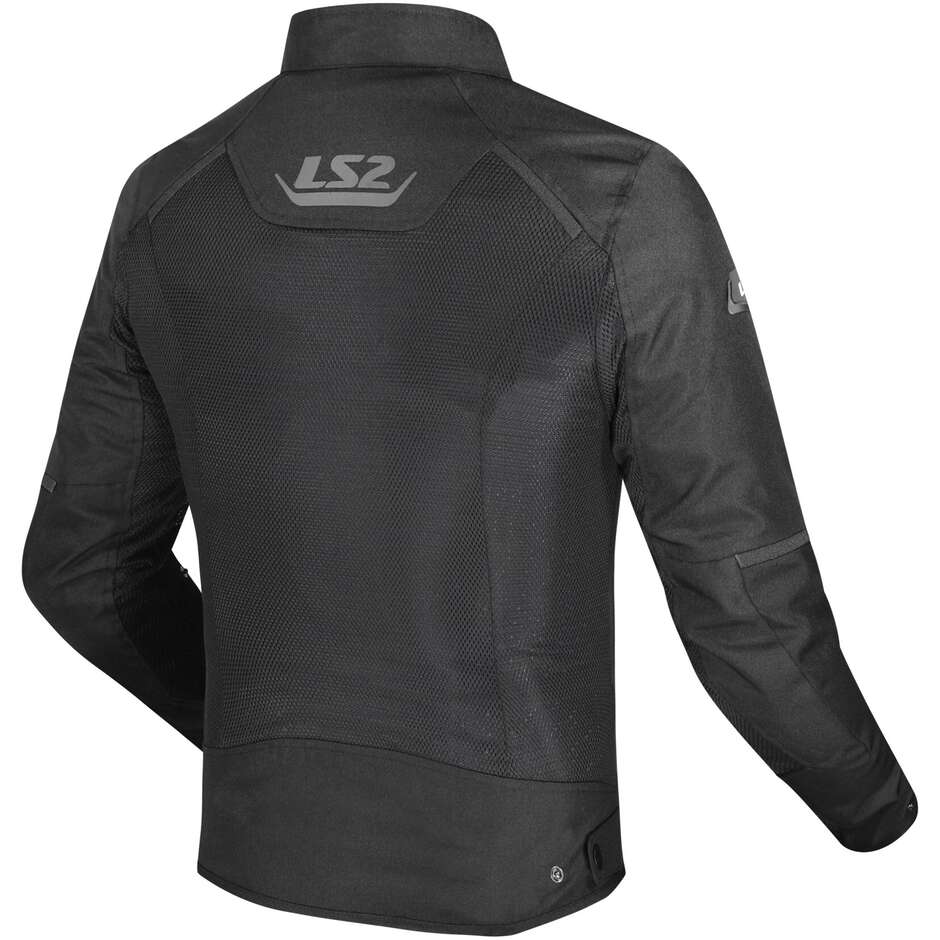 Veste moto LS2 BREEZE MAN Noir