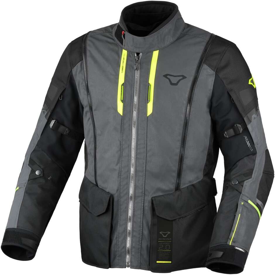 Veste moto Macna Air Hybrid 2.0 night eye Noir night eye