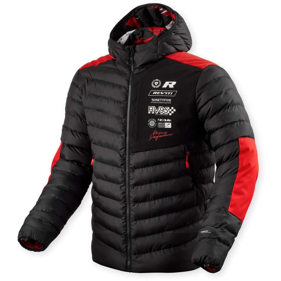 Veste moto Rev'it Payload Noir Rouge